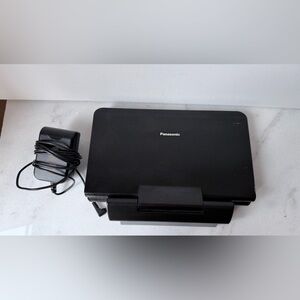 Panasonic DVD-LS92 portable DVD player.